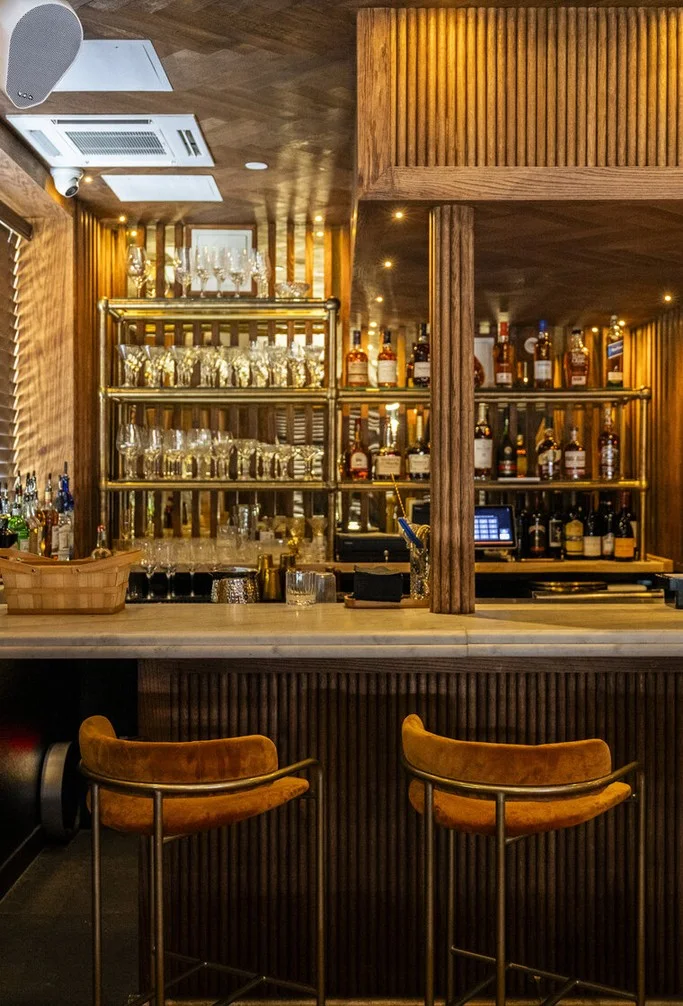 Inside Jay's, the flagship room